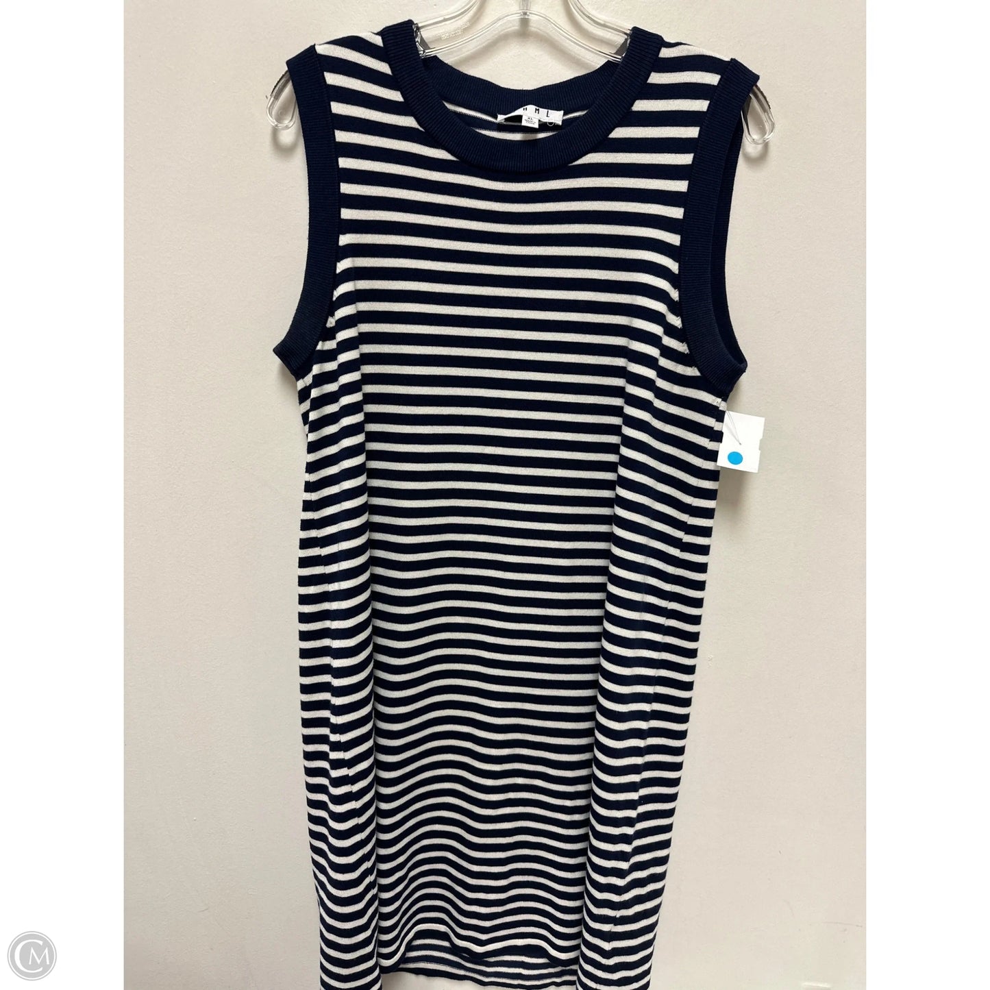 Dress Casual Midi By Thml In Navy, Size: Xl