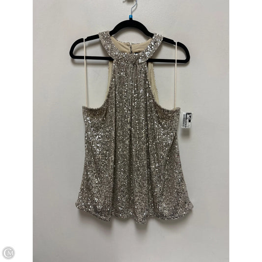 Top Sleeveless By Cable And Gauge In Gold, Size: Xl