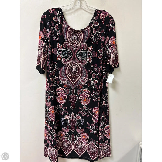 Dress Casual Midi By Ronnie Nicole In Purple, Size: 1x