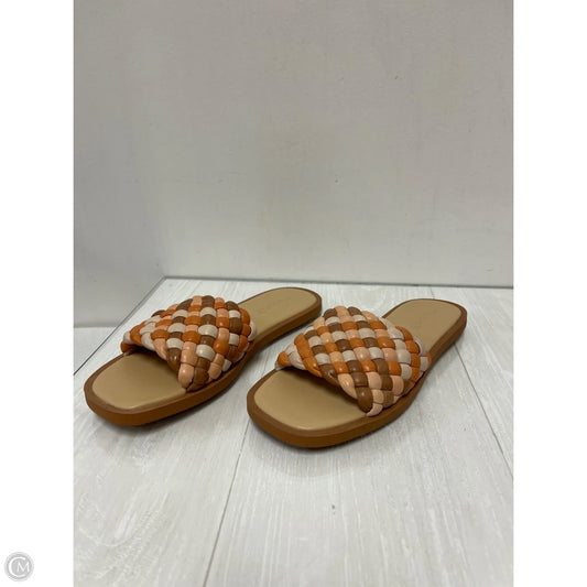Sandals Flats By Madewell In Tan, Size: 7.5