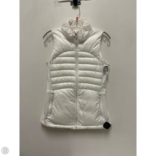 Vest Puffer & Quilted By Lululemon In White, Size: 8