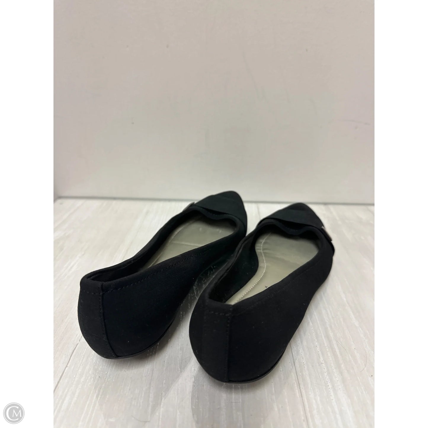 Shoes Flats By Anne Klein In Black, Size: 10