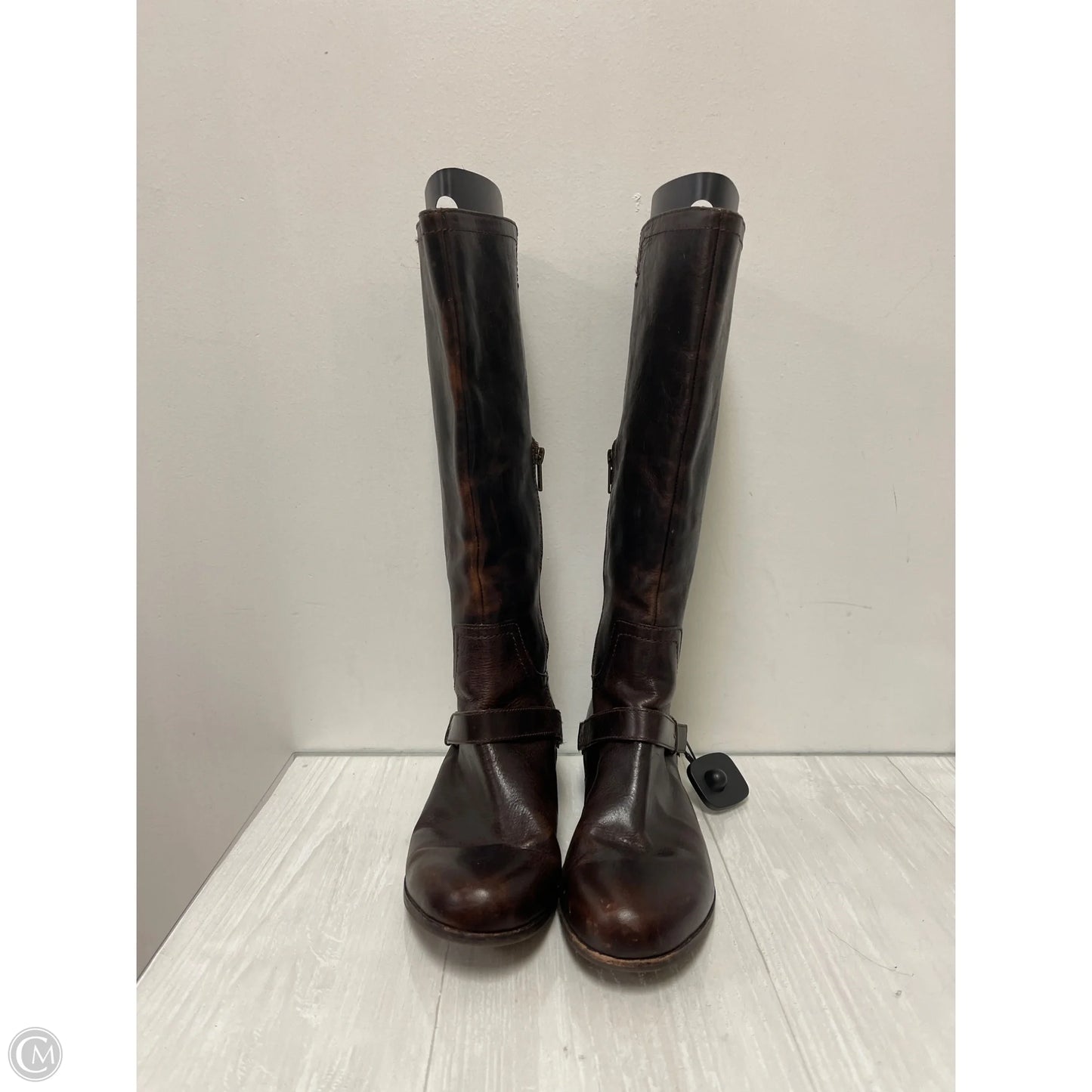 Boots Designer By Ugg In Brown, Size: 10
