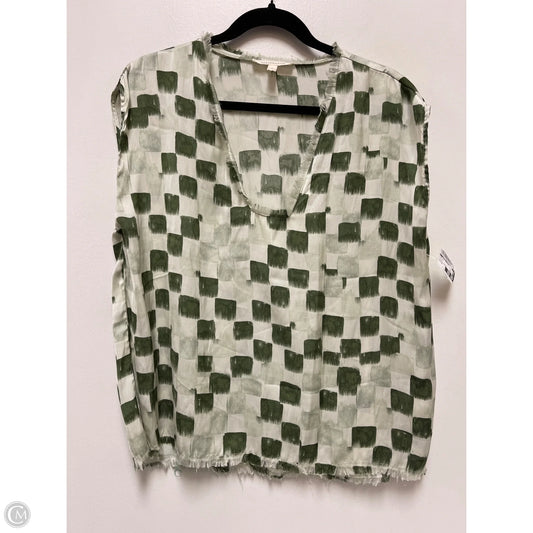 Top Short Sleeve By Clothes Mentor In Green, Size: M