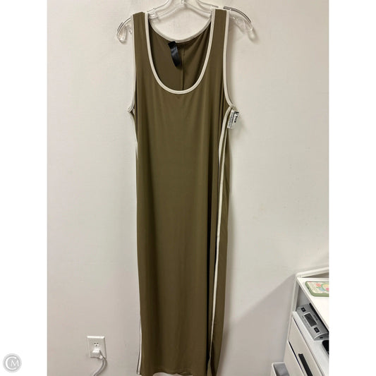 Dress Casual Maxi By Rhapsody In Green, Size: L