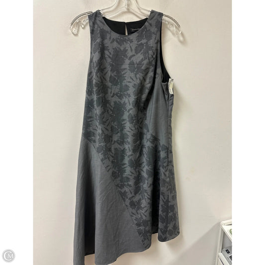 Dress Casual Midi By Banana Republic In Grey, Size: L