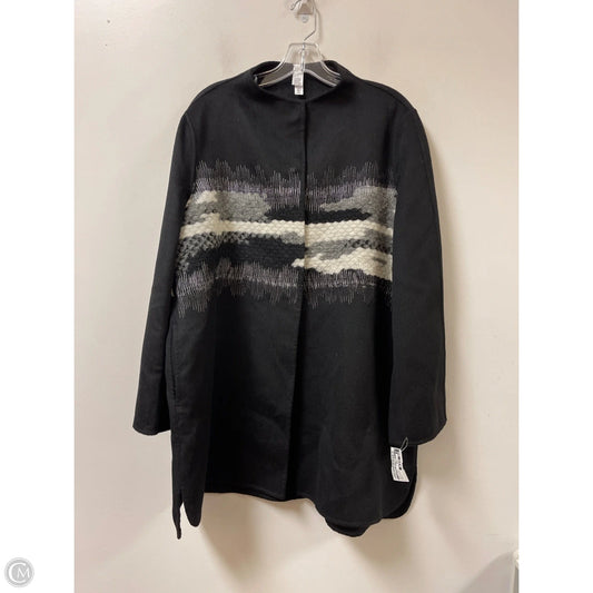 Coat Other By Clothes Mentor In Black & White, Size: L