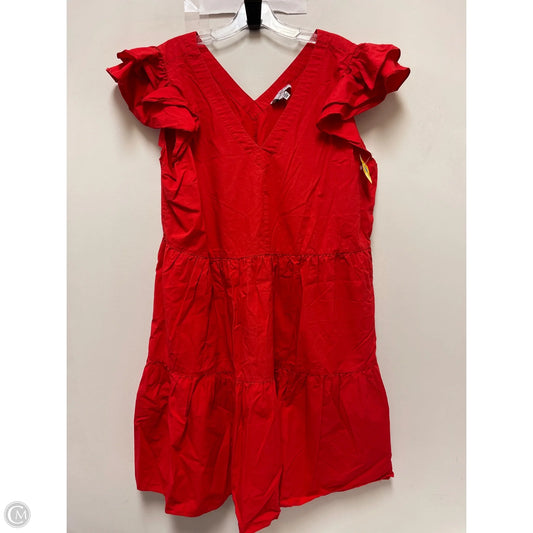 Dress Casual Short By Gibson And Latimer In Red, Size: Xl