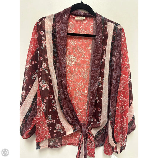 Kimono By Love Stitch In Red, Size: M