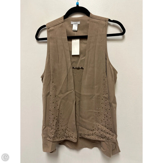 Vest Other By Cache In Tan, Size: M