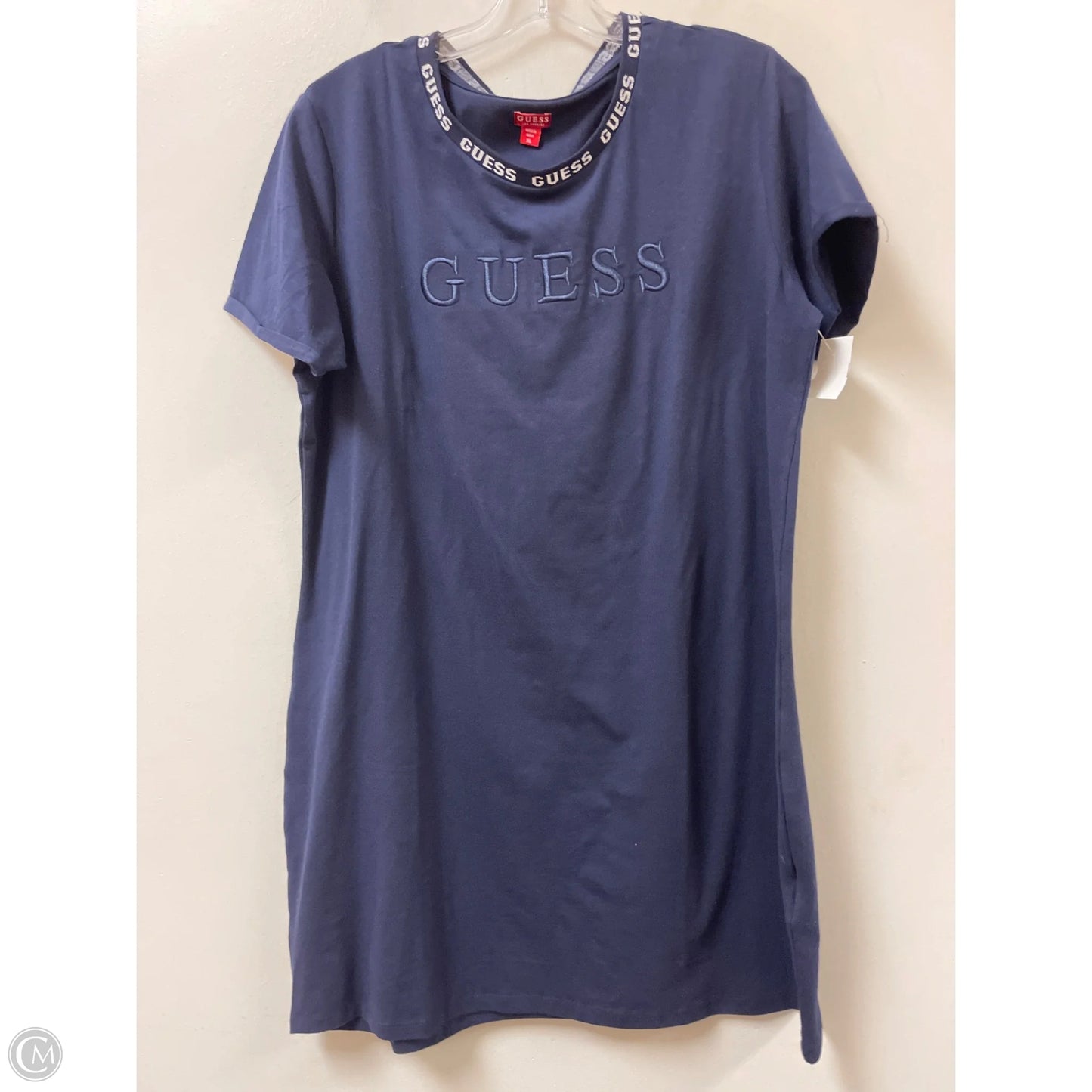 Dress Casual Short By Guess In Navy, Size: Xl