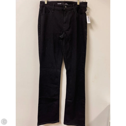 Jeans Straight By Old Navy In Black, Size: 8