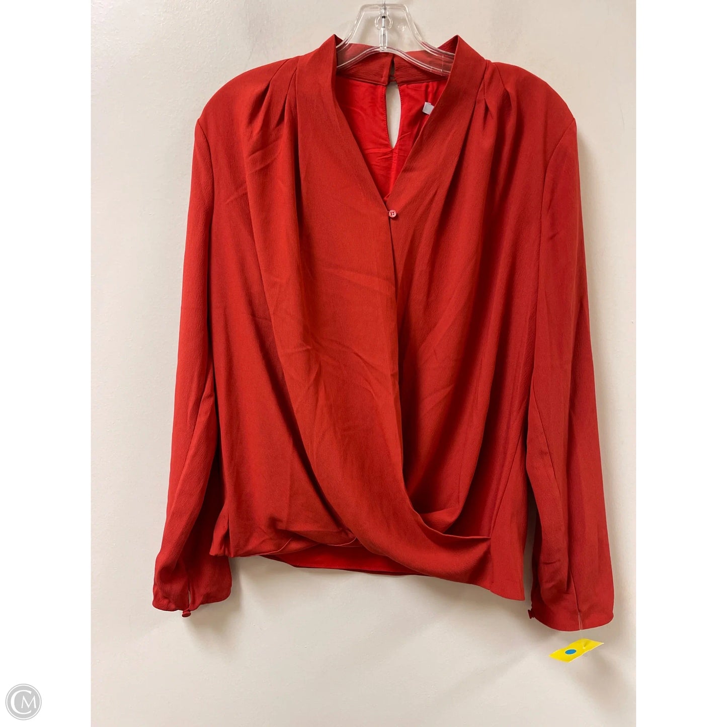 Top Long Sleeve By Cma In Orange, Size: M