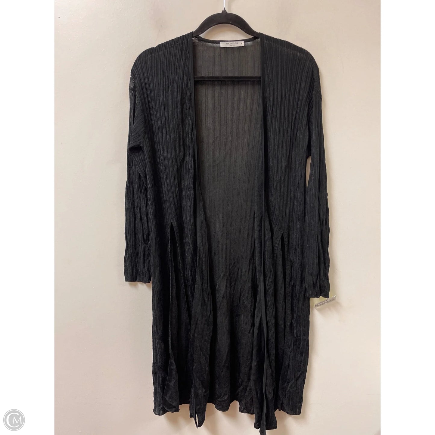 Sweater Cardigan By Cma In Black, Size: M