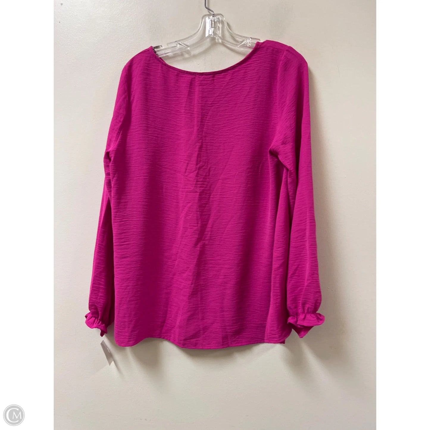 Top Long Sleeve By 143 Story In Pink, Size: M