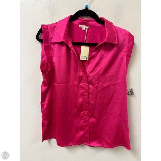 Top Sleeveless By Jodifl In Pink, Size: S
