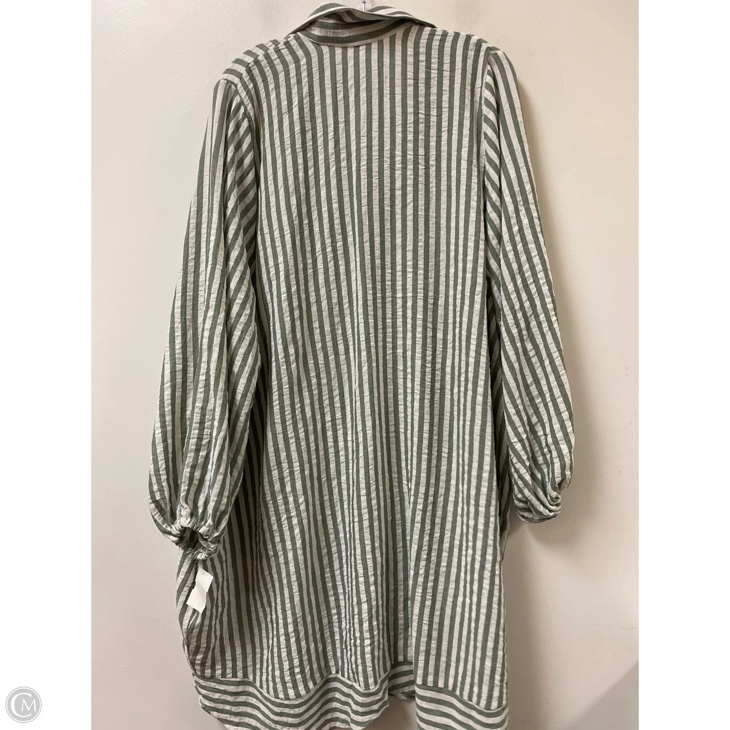 Dress Casual Midi By Clothes Mentor In Green, Size: L