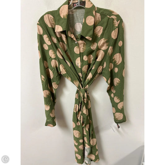 Dress Casual Midi By Clothes Mentor In Green, Size: Xl