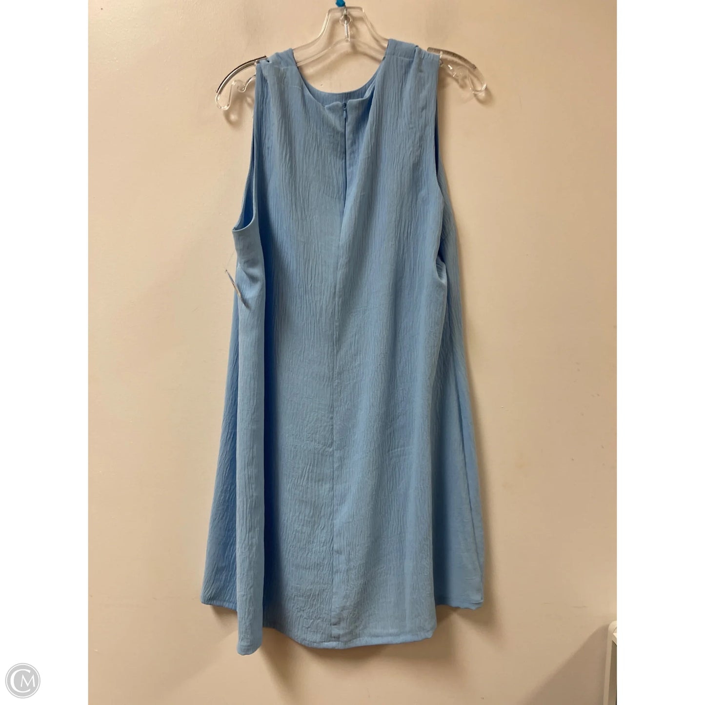 Dress Casual Short By Clothes Mentor In Blue, Size: Xl