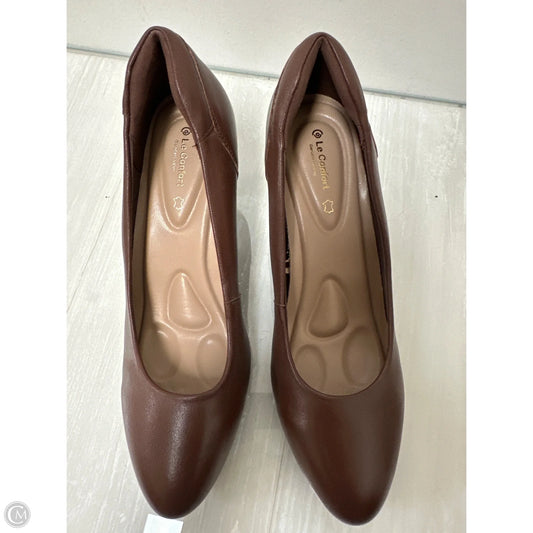 Shoes Heels Stiletto By Clothes Mentor In Brown, Size: 8.5