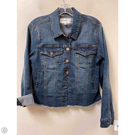 Jacket Denim By Angels In Blue Denim, Size: M