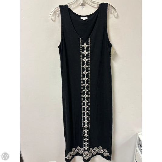 Dress Casual Maxi By J. Jill In Black, Size: S