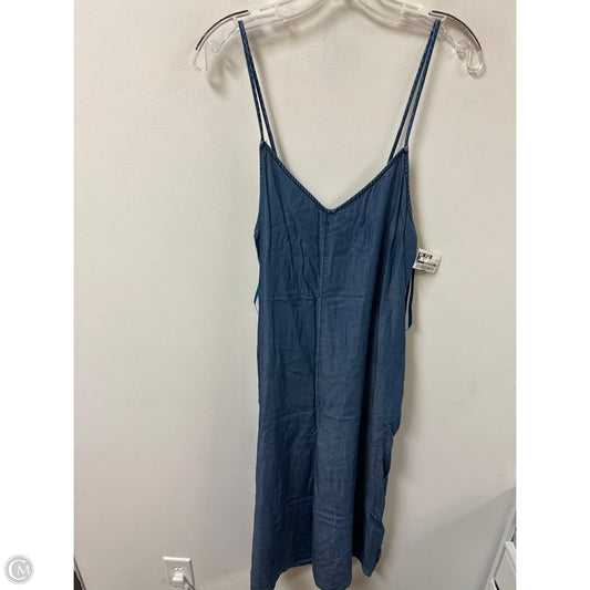 Jumpsuit By Clothes Mentor In Blue, Size: L