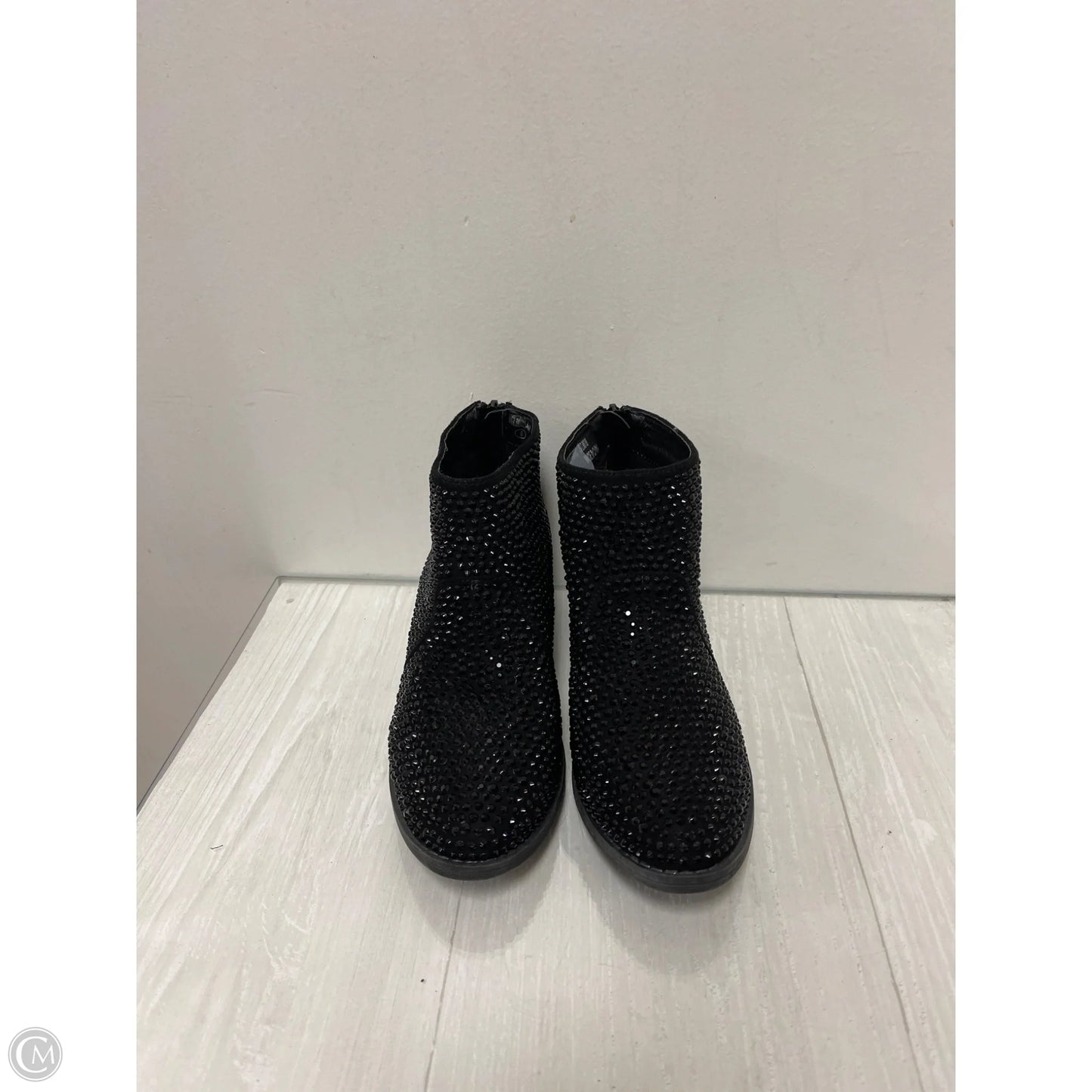 Boots Ankle Heels By Very G In Black, Size: 6