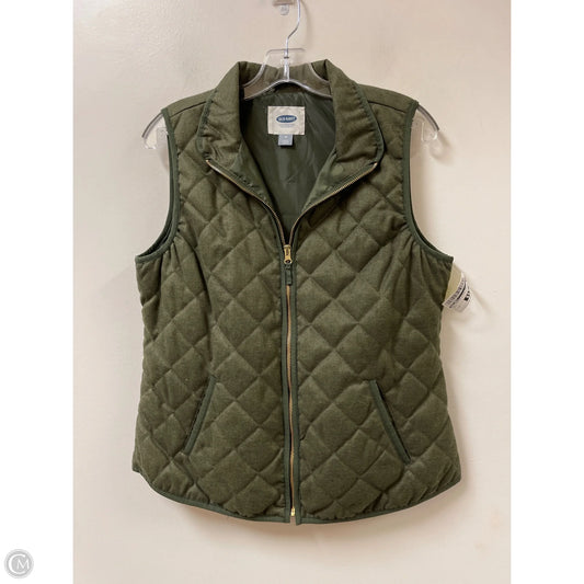 Vest Puffer & Quilted By Old Navy In Green, Size: M