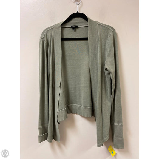 Sweater Cardigan By Talbots In Green, Size: M