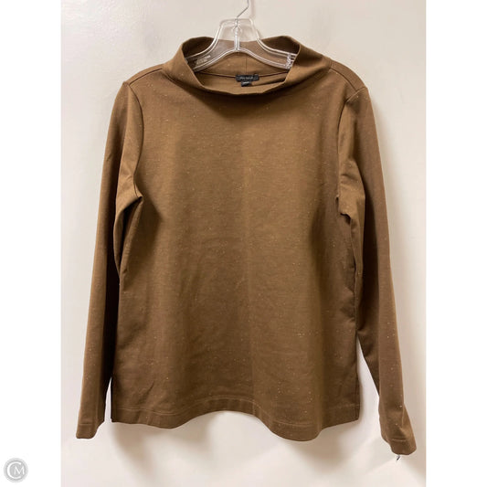 Top Long Sleeve By Ann Taylor In Green, Size: M