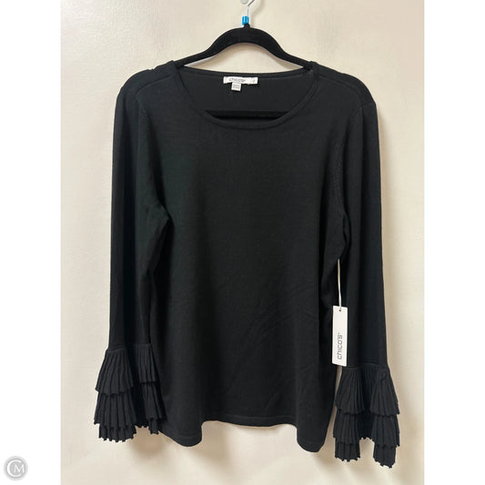 Sweater By Chicos In Black, Size: M