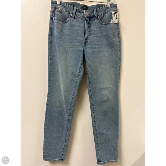 Jeans Skinny By Talbots In Blue Denim, Size: 6