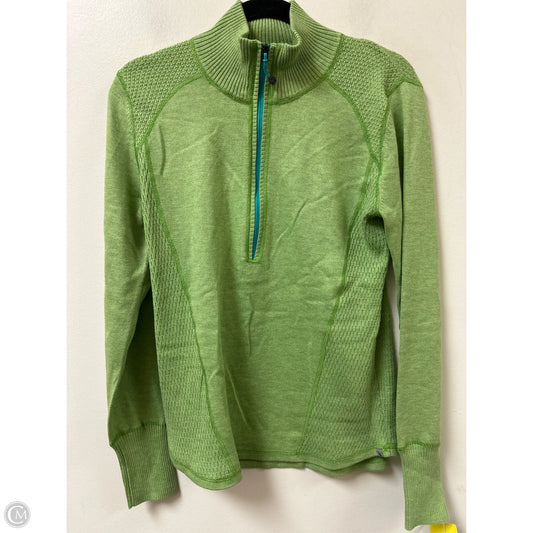 Sweater By Eddie Bauer In Green, Size: M