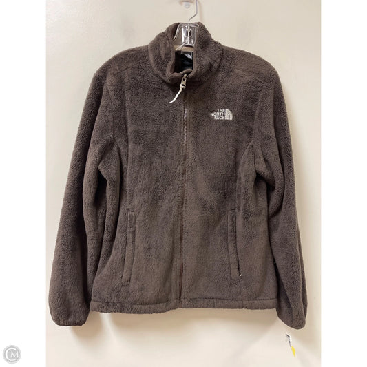 Athletic Jacket By The North Face In Brown, Size: M