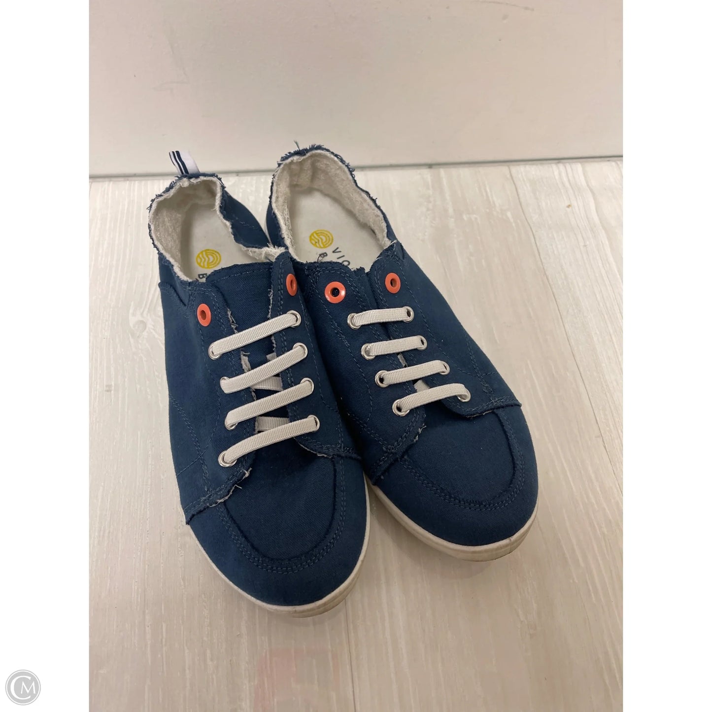 Shoes Flats By Vionic In Navy, Size: 11