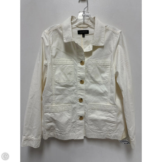 Jacket Other By Talbots In Cream, Size: M