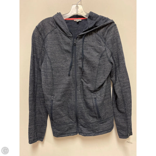 Athletic Jacket By Talbots In Blue, Size: M