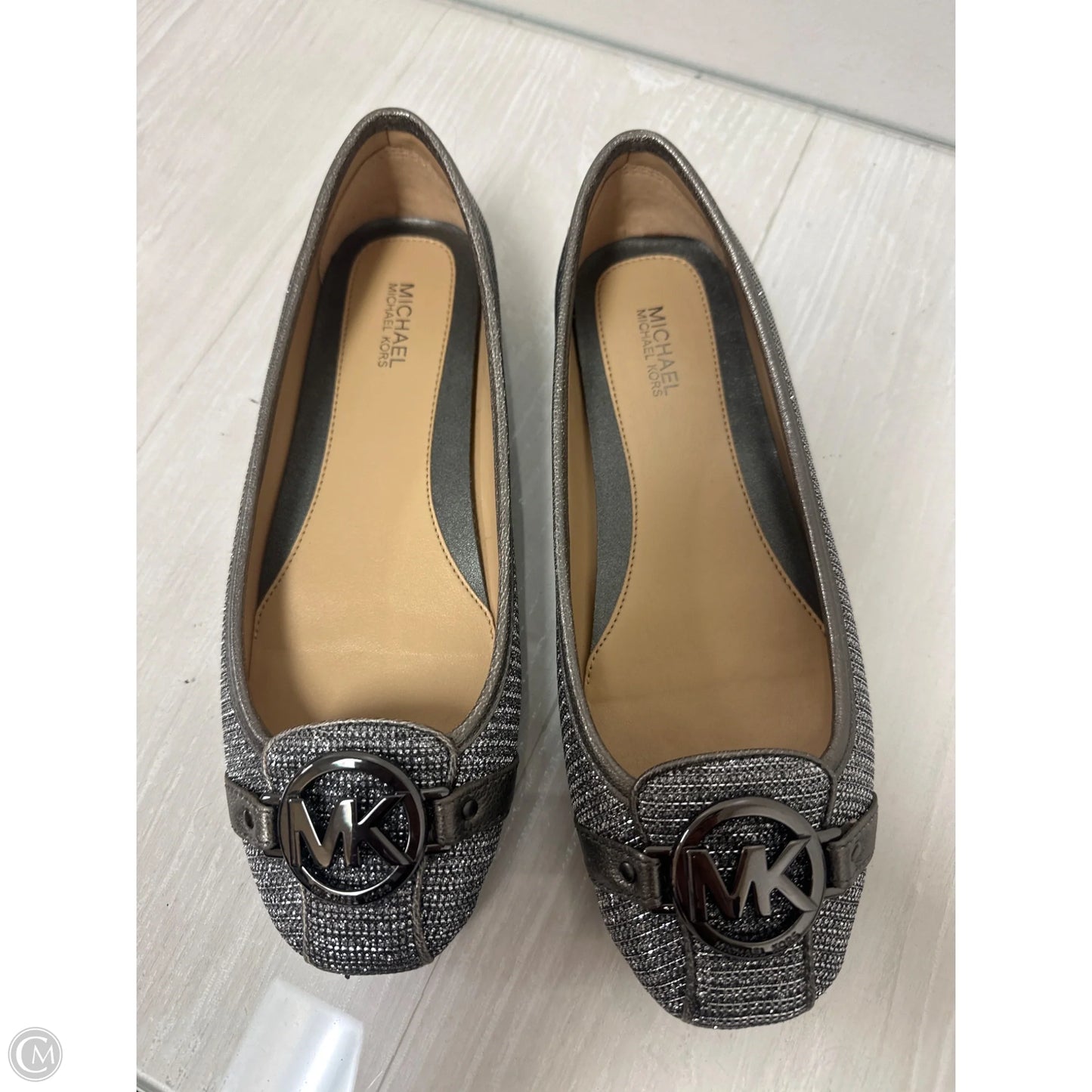 Shoes Flats By Michael By Michael Kors In Silver