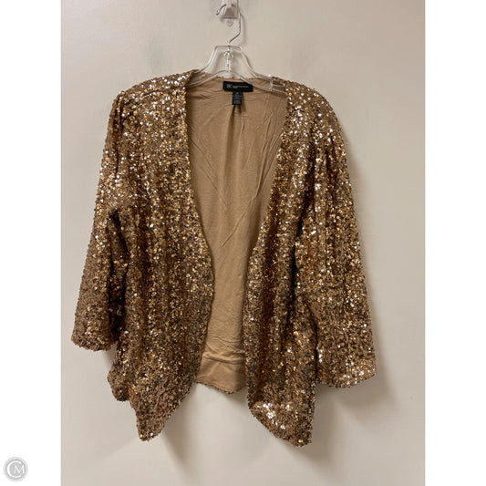Blazer By Inc In Gold, Size: 3x