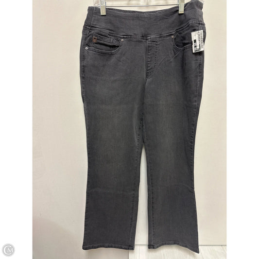 Pants Leggings By Belle By Kim Gravel In Grey, Size: M