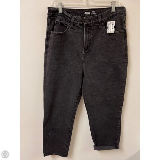 Jeans Straight By Old Navy In Black, Size: 16
