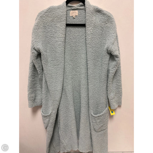 Sweater Cardigan By Thread And Supply In Blue, Size: M