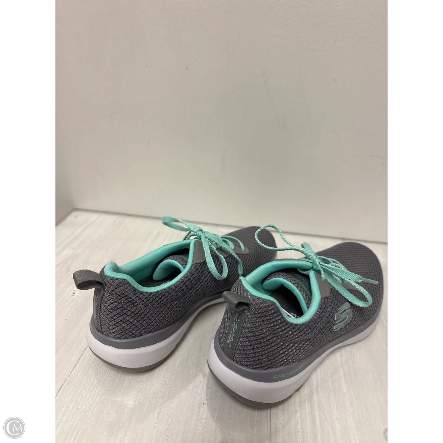 Shoes Athletic By Skechers In Grey, Size: 6