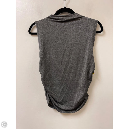 Top Sleeveless By Old Navy In Silver, Size: M