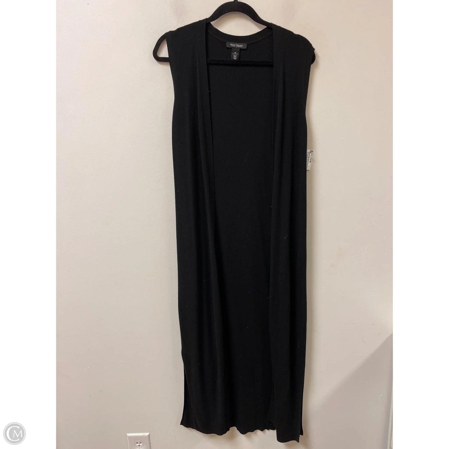 Sweater Cardigan By White House Black Market In Black, Size: M