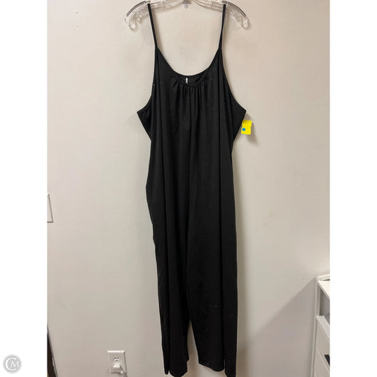 Jumpsuit By Clothes Mentor In Black, Size: 4x