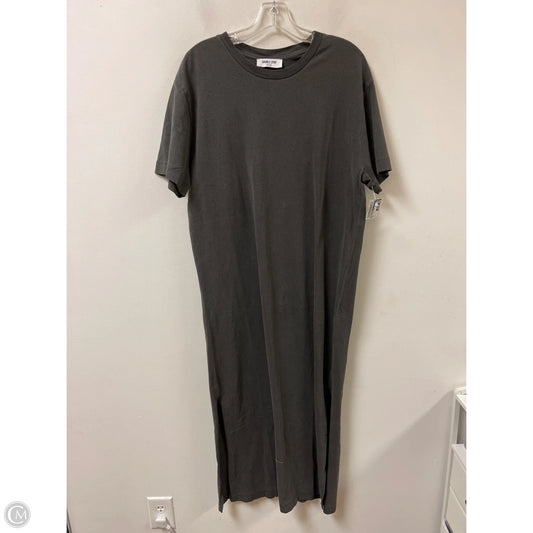 Dress Casual Maxi By Double Zero In Grey, Size: S