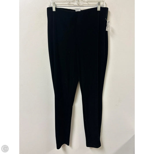 Pants Leggings By Chicos In Black, Size: M