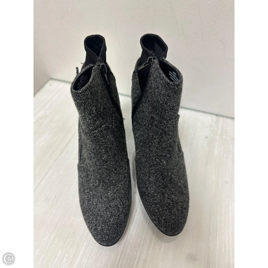 Boots Ankle Heels By Kelly And Katie In Grey, Size: 8